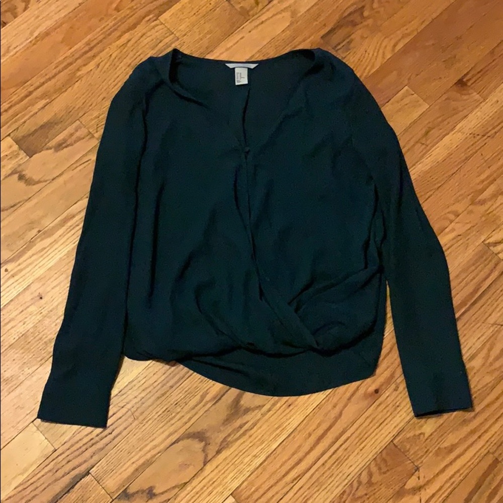 Comfortable green blouse